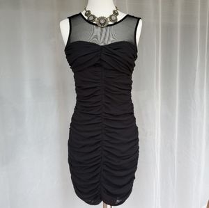 100% Silk Club Monaco LBD Minidress